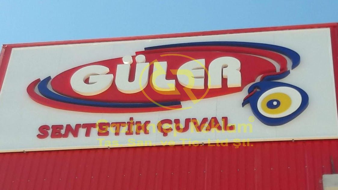 3D Alüminyum Kutu Harf Tabela Kurumsal Dış Cephe Çözümleri