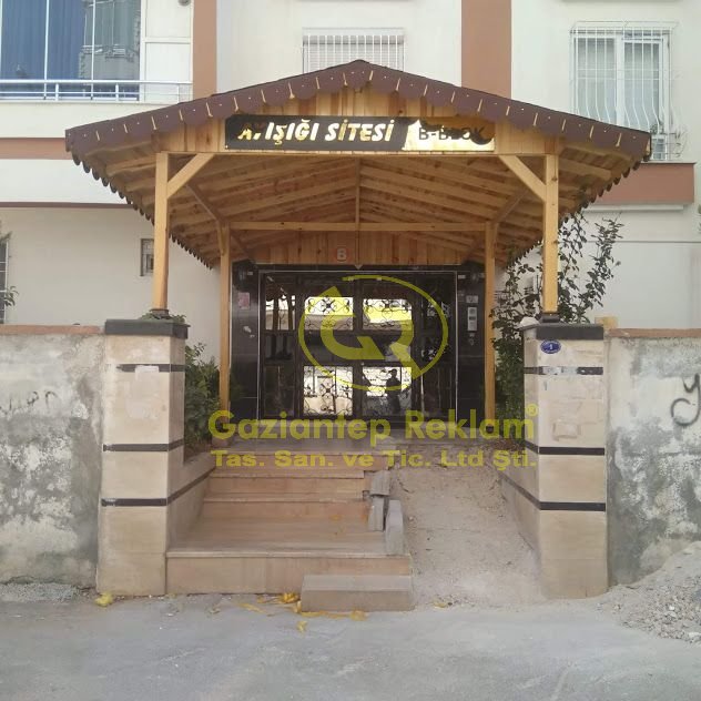 A. Işığı Sitesi Işıklı Blok Tabelası