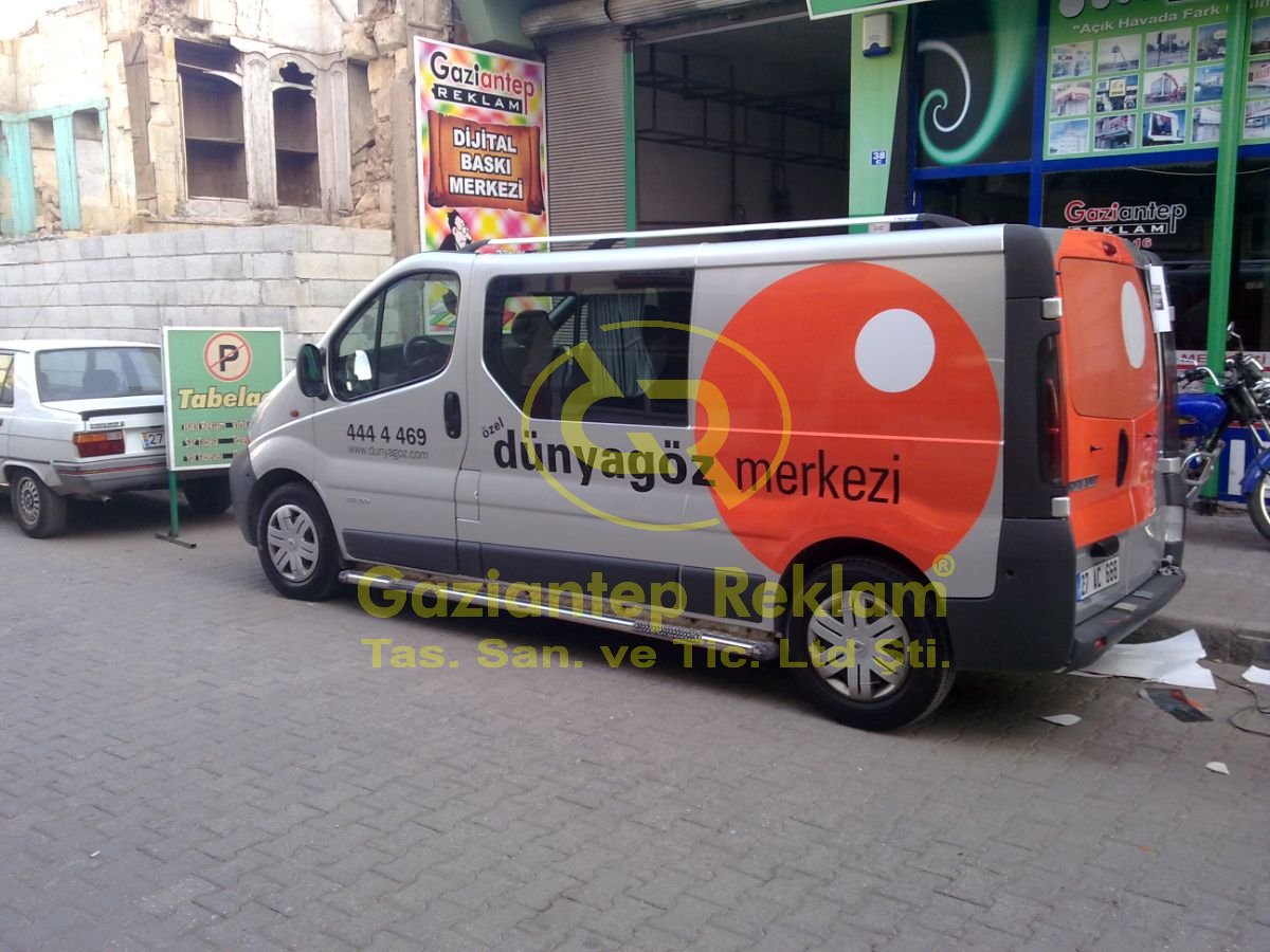 Araç Üzeri Dijital Baskı 