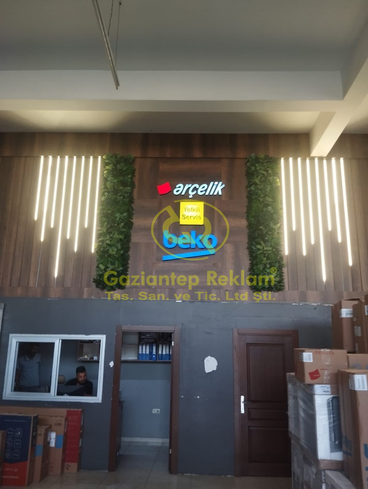Arçelik Beko Yetkili Servis LED Kutu Harf Tabela