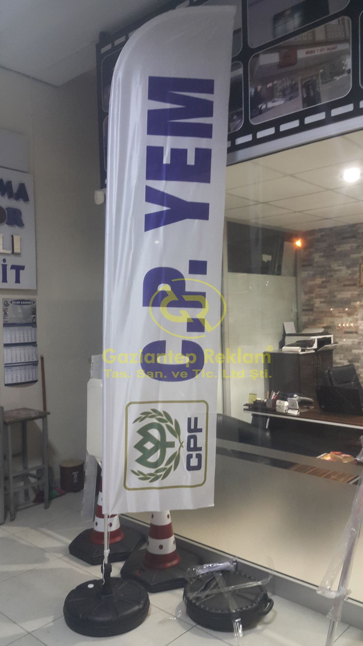 C.P. YEM Markası  Yelken Bayrak