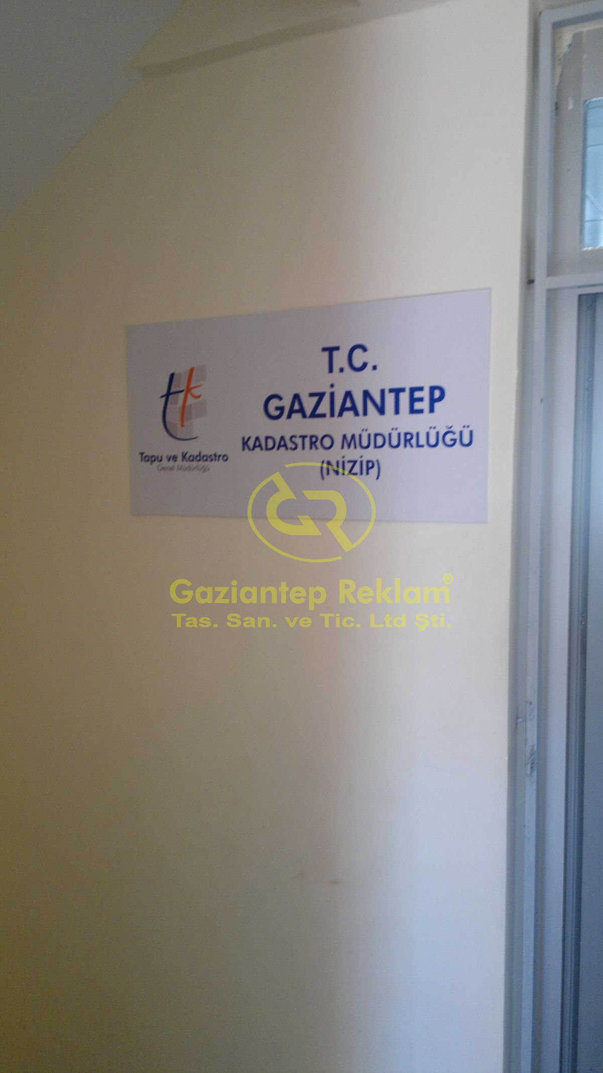  Dijital Baskı İç Mekan Yönlendirme Levhası