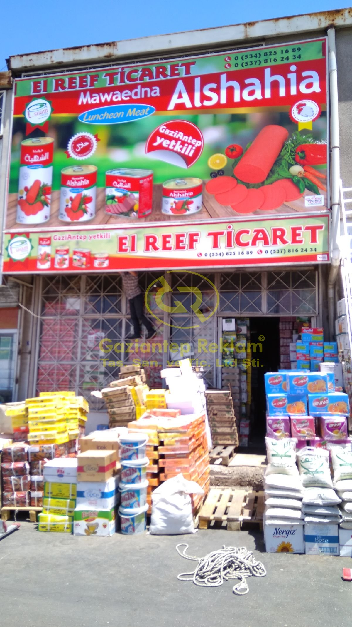 El Reef Ticaret Alshahia  Vinil Germe Tabela