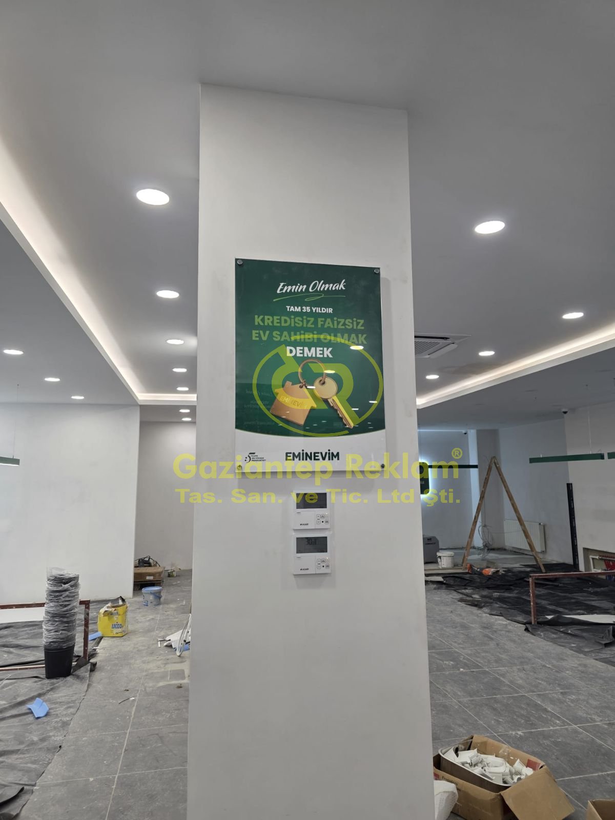 Eminevim Tost Akrilik Duvar Panosu