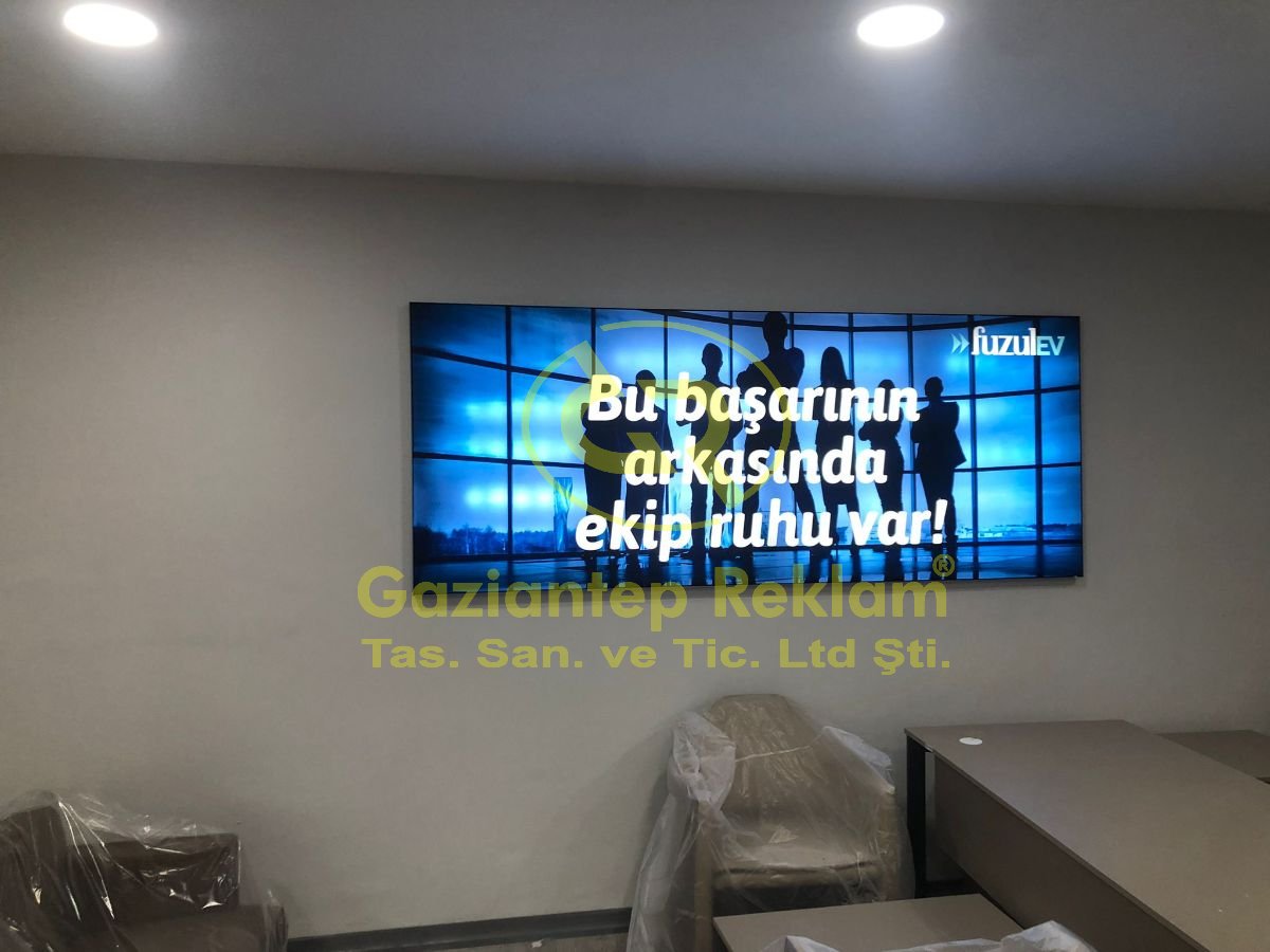 Fuzulev İç Mekan Kumaş Baskı Slim Lightbox