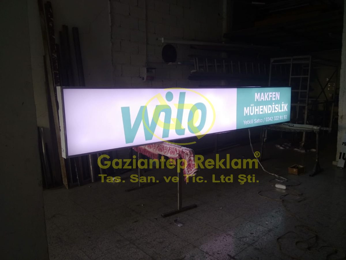 Germe Vinil Işıklı Kutu Tabela Çözümü