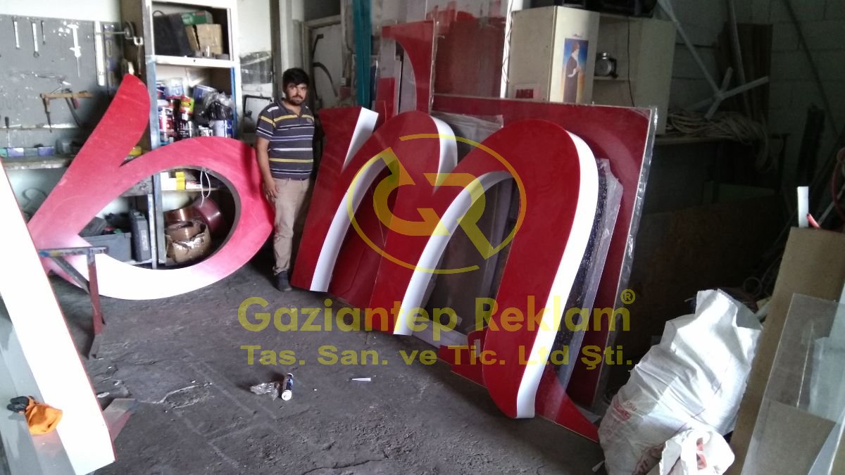  Işıklı Kutu Harf Tabela Üretimi