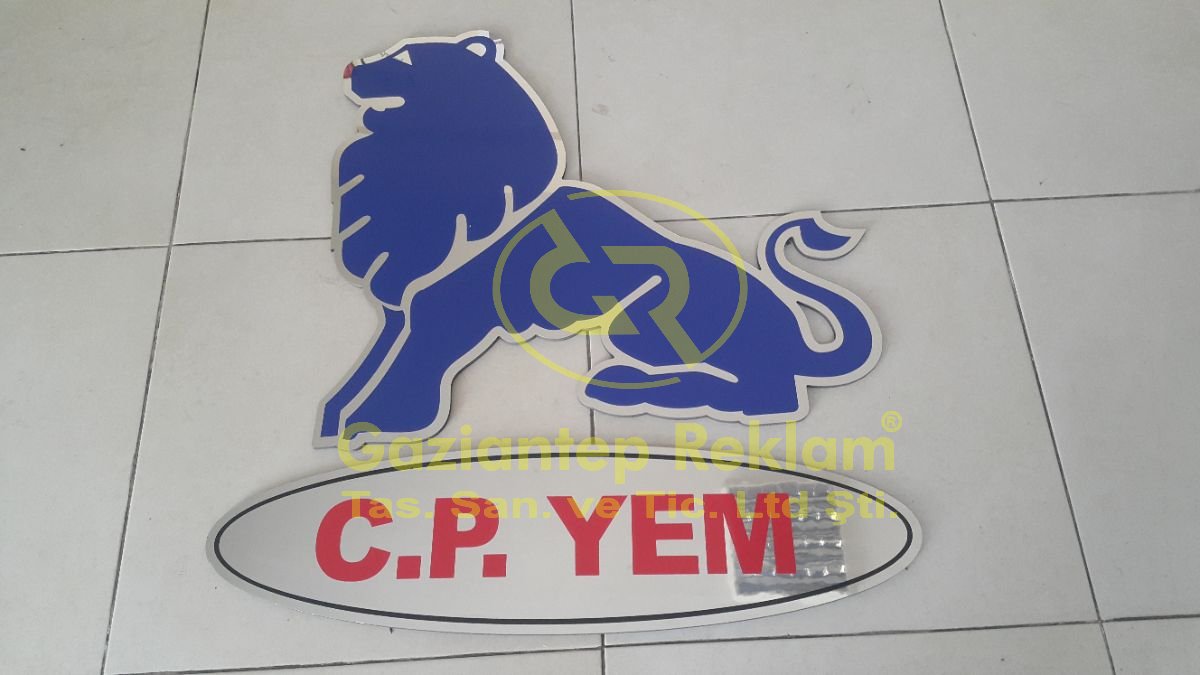 Kurumsal 3D alukor Kabartma Harf