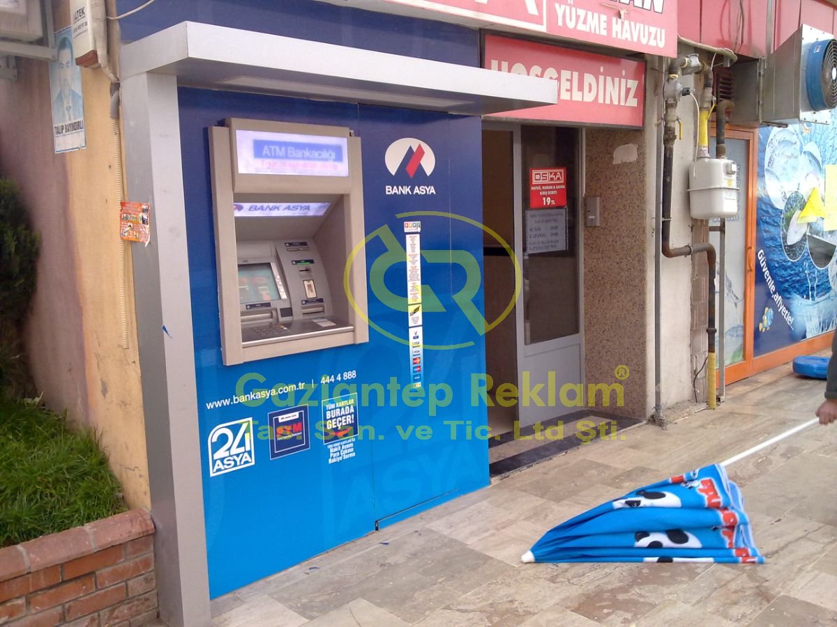 Kurumsal ATM Cephe Dijital Baskı Giydirme