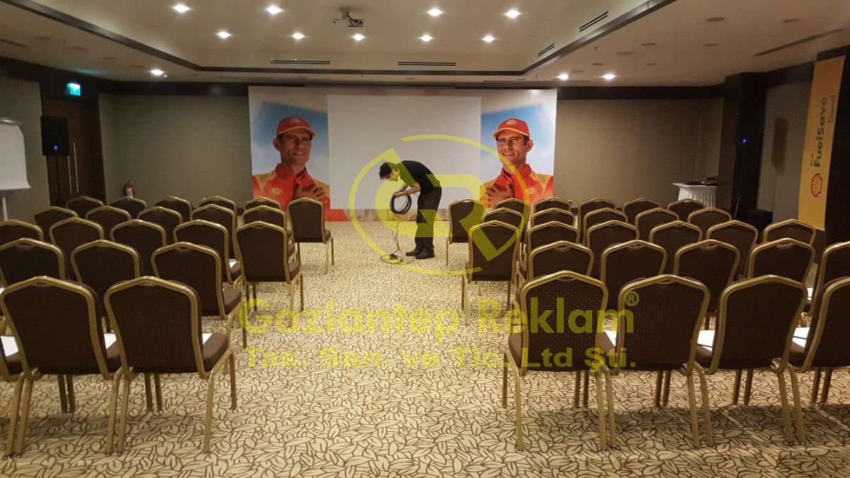 Kurumsal Etkinlikler İçin Yüksek Çözünürlüklü Backdrop