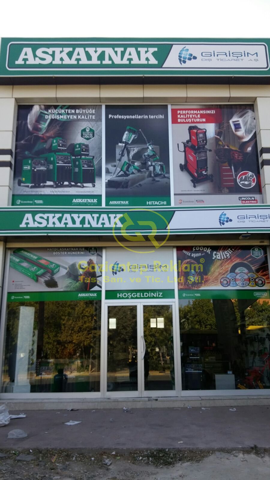 Kurumsal Kompozit Zemin Işıksız Cephe Tabela Çözümü