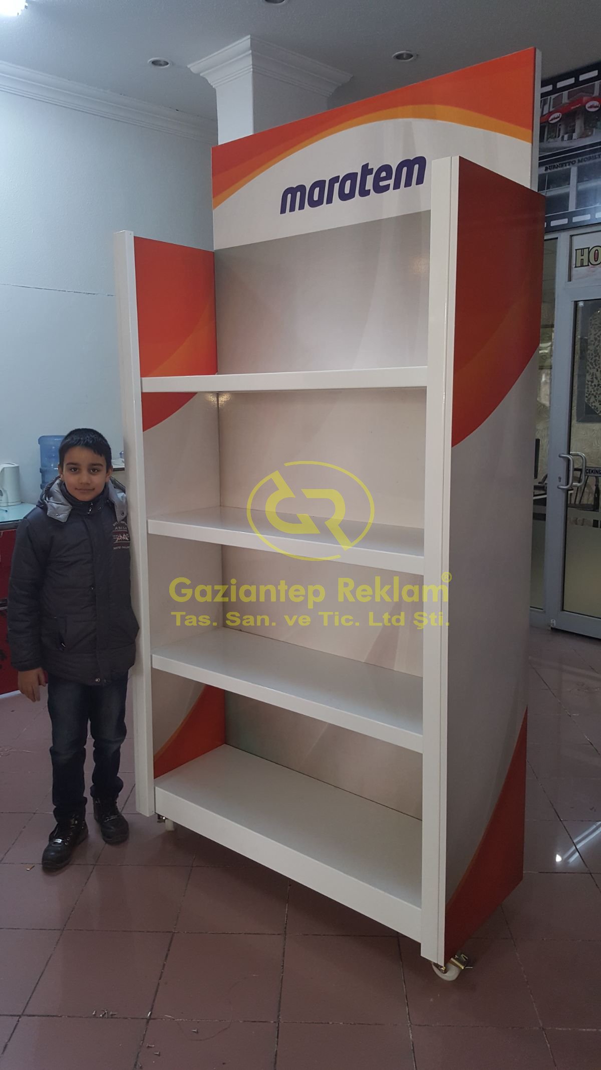 Kurumsal Mağaza İçi Mobil Teşhir Standı