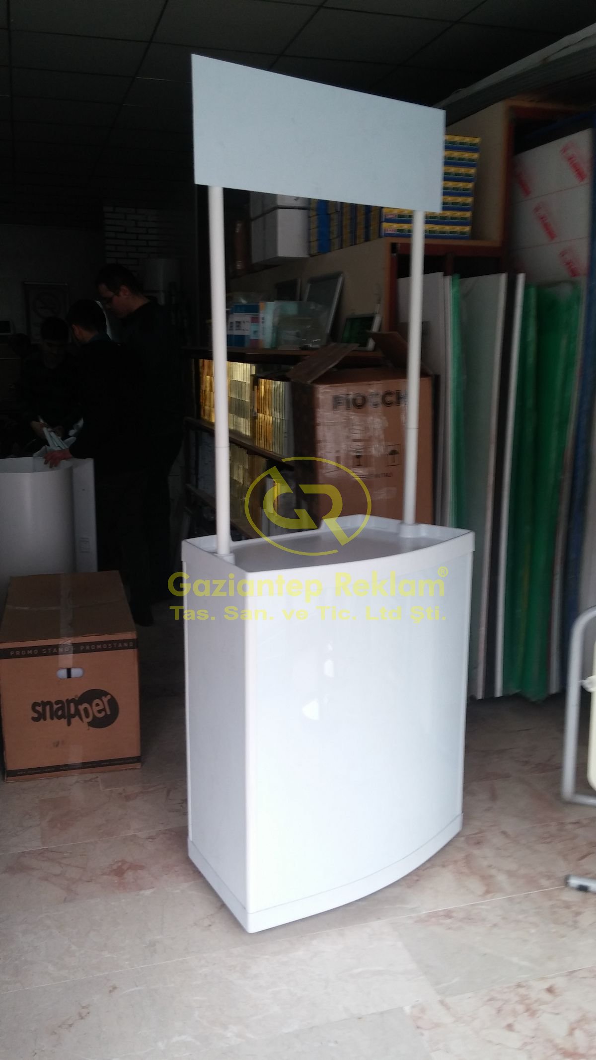 Kurumsal Portatif Demonte Tanıtım Standı