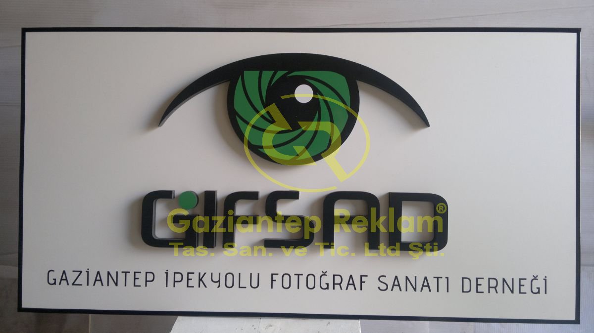 Pleksi  Büro Tabelası