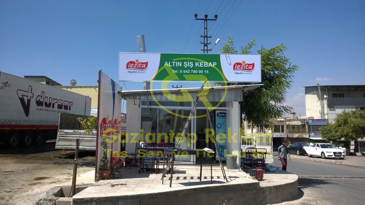 Profesyonel Germe Vinil Dış Mekan Cephe Tabelası