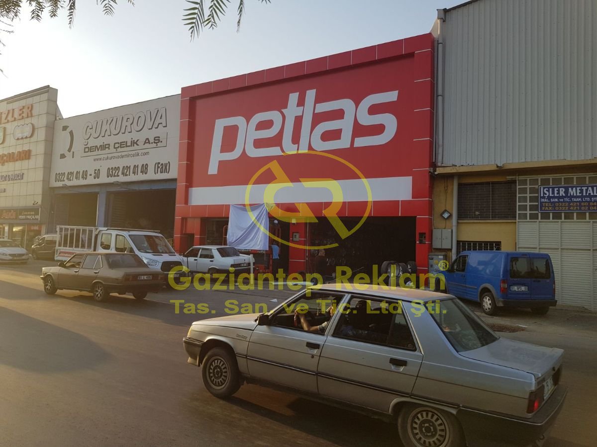 Profesyonel Kompozit Cephe Işıksız Kesme Harf Tabela