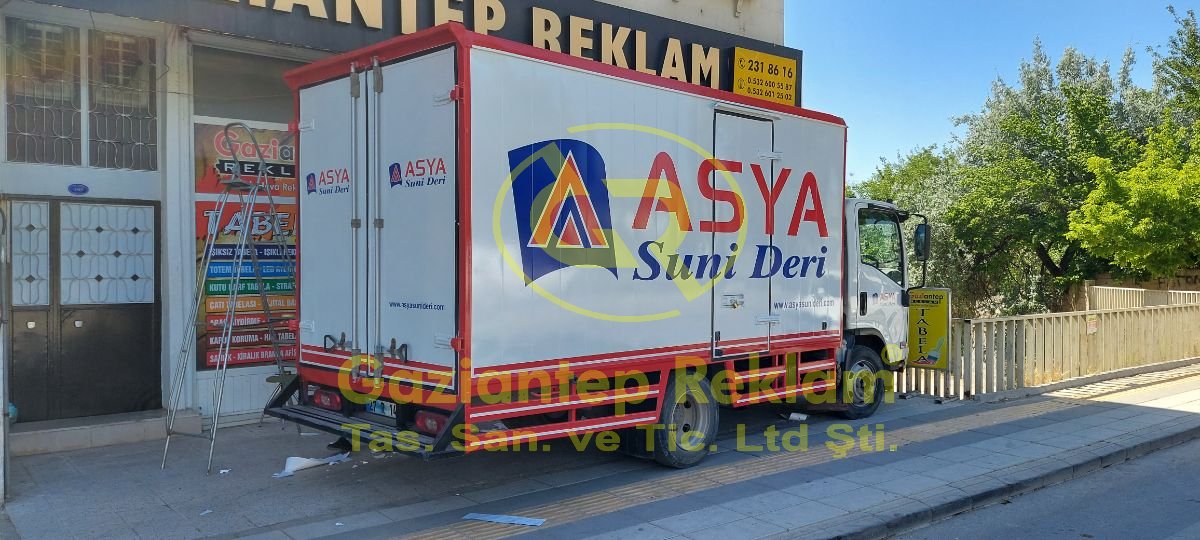 Ticari Kamyon Araç Giydirme 