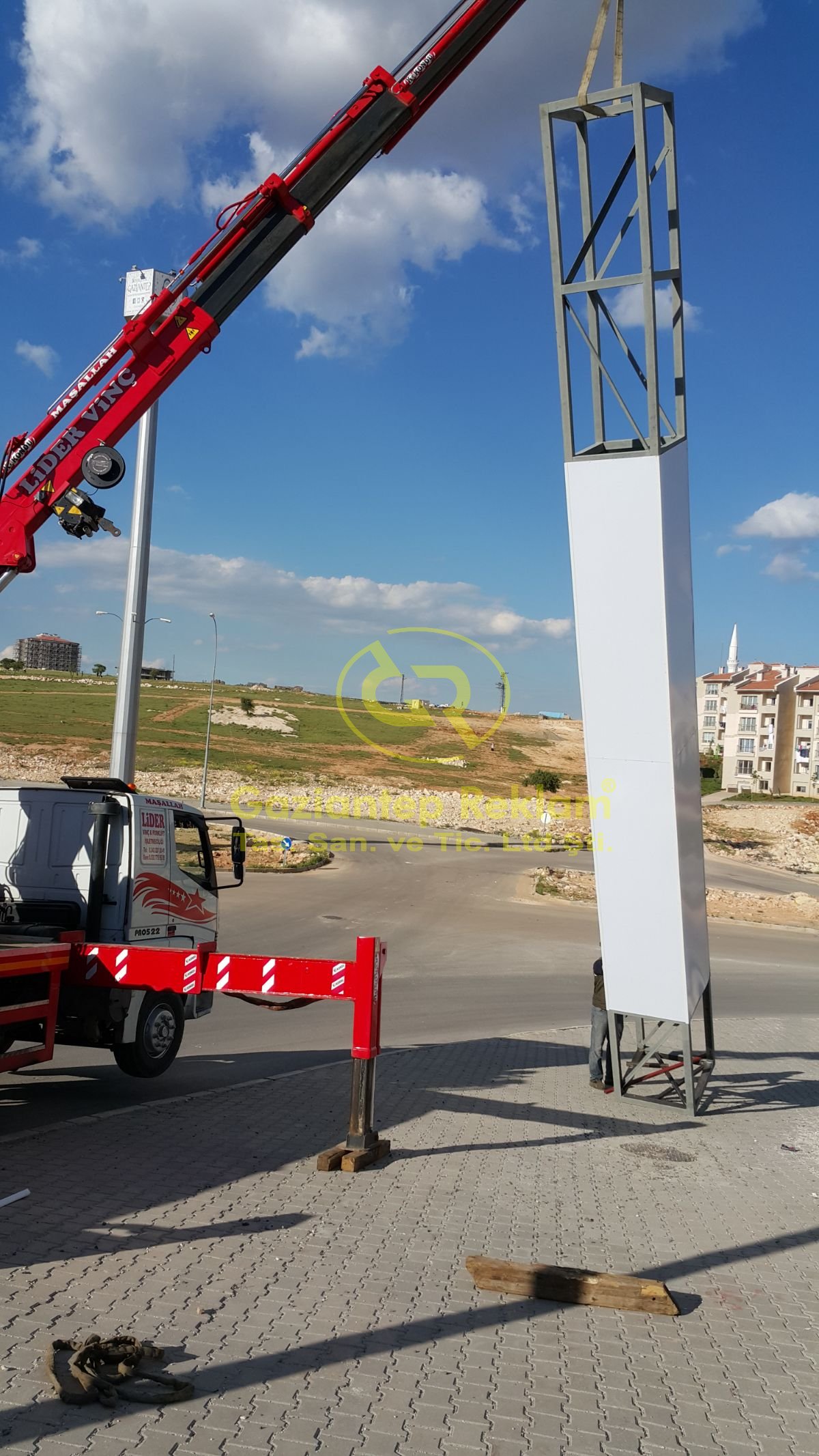  Totem Tabela Montajı